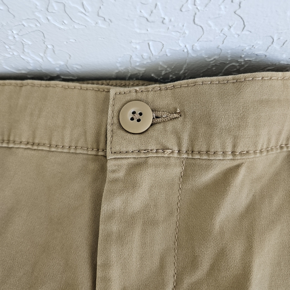 Lot of 2 Mens Shorts Sz 42 Chino Board Short Khaki Brown Mutual Weave NWT casual - Picture 7 of 16